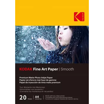 Fotografski papir Kodak Fine Art Smooth A4, 230 g, 20 listov (9891092)