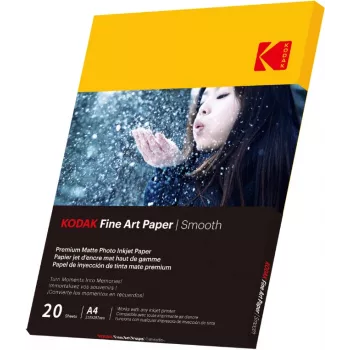 Fotografski papir Kodak Fine Art Smooth A4, 230 g, 20 listov (9891092)