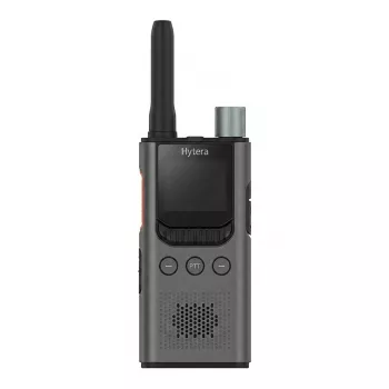 Hytera S1 Pro HYT-S35 U1 1W/3W 400-470MHz UHF DMR ročna radijska postaja z odstranljivim Li-Poly akumulatorjem 2200mAh, antena AN0435H19, 3,5 mm avdio, 1,3-palčni OLED-zaslon, siva