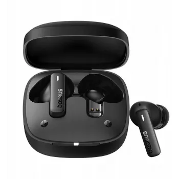 Baseus Bowie E19 TWS prave brezžične in-ear Bluetooth 5.3 slušalke - črne