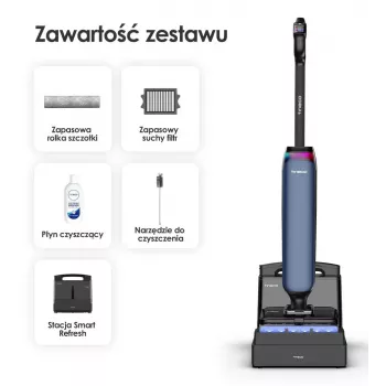Tineco Floor One S9 Artist Station sesalnik za mokro in suho