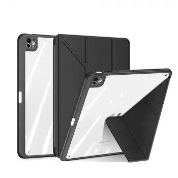 Dux Ducis Magi ovitek za iPad Pro 13 (2024/2025) s stojalom – črn