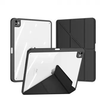 Dux Ducis Magi ovitek za iPad Pro 13 (2024/2025) s stojalom – črn