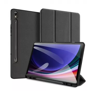 Dux Ducis Domo ovitek folio s pametnim spanjem za Samsung Galaxy Tab S9 – črn