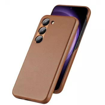 Dux Ducis Grit ovitek za Samsung Galaxy S23+ – eleganten ovitek iz umetnega usnja rjav
