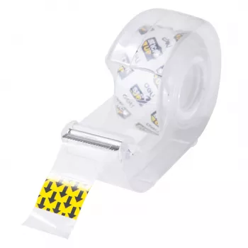 Deli prozorni lepilni trak z dozirnikom D260804, 18 mm x 7 m