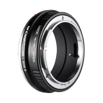 K&F Concept adapter za objektiv Canon FD na Canon RF (črn)