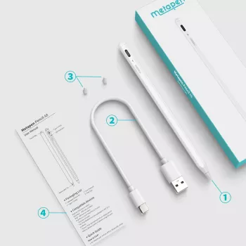 Metapen Pencil A8 za iPad bel