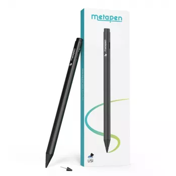 Metapen Pen G1 aktivni pisalo za Google Pixel in Amazon Fire - črn
