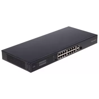 POE LANG NSW2020-16T1GT1GC-POE-IN neupravljano PoE+ stikalo, 16 PoE vrat, 230W