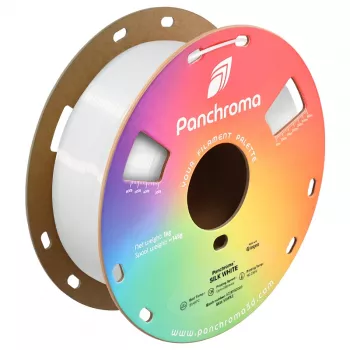 Polymaker Panchroma PLA Silk filament za 3D-tiskalnik, 1,75 mm, 1 kg, bela