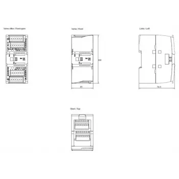 Siemens SIMATIC S7-1200 analogni vhodni modul SM 1231 RTD 4 AI 6ES7231-5PD32-0XB0