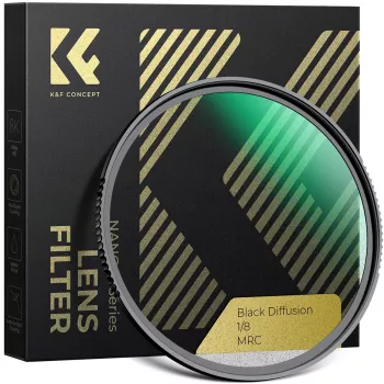 K&F Concept HD črni difuzijski filter 1/8 72mm