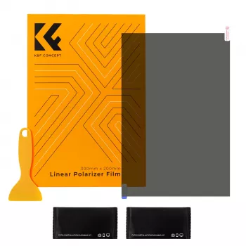 K&F Concept polarizacijska folija 300x200mm (30x20cm) z dodatki KF31.074