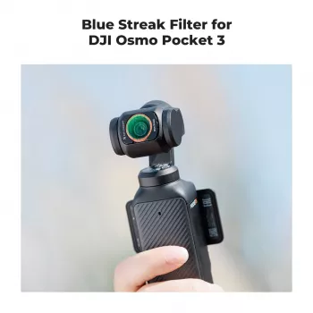 KF Blue Streak anamorfni filter + kaljeno steklo zaščita zaslona 2-v-1 za DJI Osmo Pocket 3 / 4