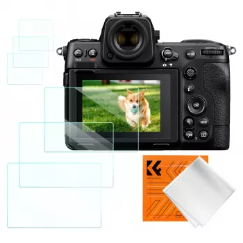 KF 6 paket 9H kaljena steklena zaščitna folija za zaslon za Nikon Z9 Z8