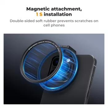 K&F Concept 67mm krožni polarizacijski filter CPL HMC za pametni telefon