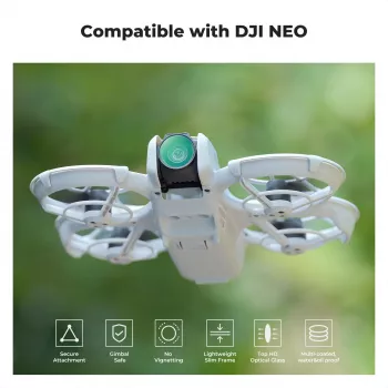 K&F Concept Nano-X 8K Ultra HD krožni polarizacijski filter za DJI Neo / KF01.2828
