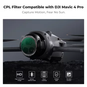 K&F Concept Nano-X 8K HD CPL filter za DJI Mavic 4 Pro (KF01.2071V1)