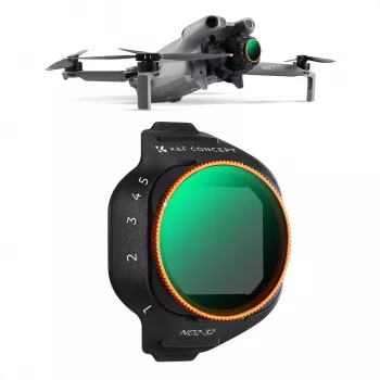 K&F spremenljivi ND filter ND2-ND32 za dron DJI Mini 5 Pro, AGC steklo