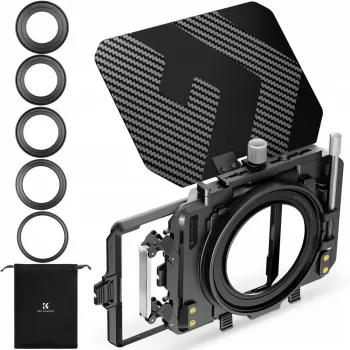 KF matte box senčnik zaščita objektiva 67-95mm za kamero kamkorder K&F