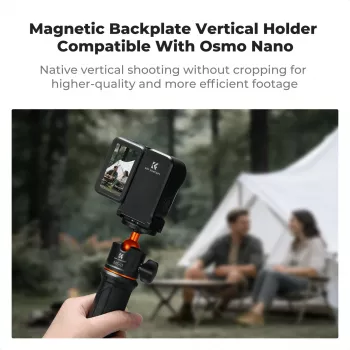 KF Concept KF12.0050 magnetni navpični adapter držala z 1/4-palca navojem za DJI Osmo Nano / Xtra Atto