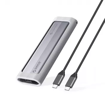 ORICO AXM2S-G2 M.2 NVMe/NGFF USB-C 10Gbps ohišje – sivo