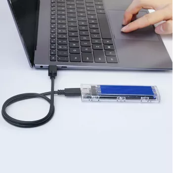 ORICO TCM2-C3 M.2 NVMe SSD ohišje USB-C 10 Gbit/s – modro