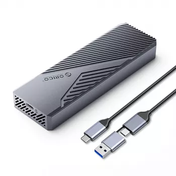 ORICO CNM2-G20 M.2 NVMe USB-C 3.2 20Gbps ohišje – sivo