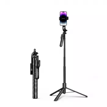 ORICO SPM175 stojalo za selfie s palico in daljinskim upravljalnikom Bluetooth 5.2, univerzalni navoj 1/4 inch, vrtenje 360°, največja dolžina 70 cm, črno