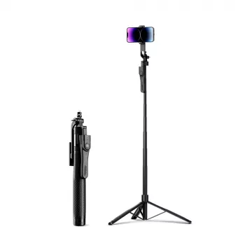 ORICO SPM215 selfie palica stojalo z Bluetooth 5.2 upravljalnikom, 360° vrtenje, navoj stojala 1/4 inch, izvlečljivo do 72 cm, črno