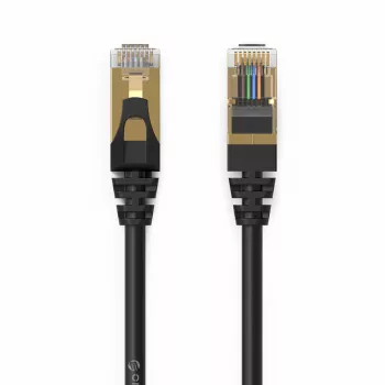 ORICO PUG-C7 CAT7 Ethernet kabel 10Gbps RJ45 okrogel LAN 10m črn