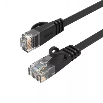 ORICO PUG-C7B CAT7 Ethernet kabel 20m ploščat črn 10Gbps RJ45 LAN mrežni povezovalni kabel