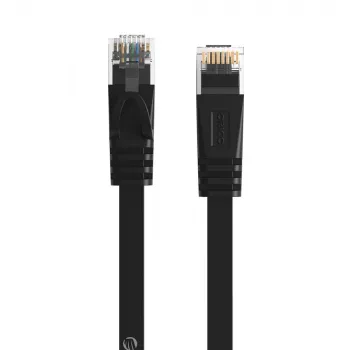 ORICO PUG-C7B CAT7 Ethernet kabel 20m ploščat črn 10Gbps RJ45 LAN mrežni povezovalni kabel