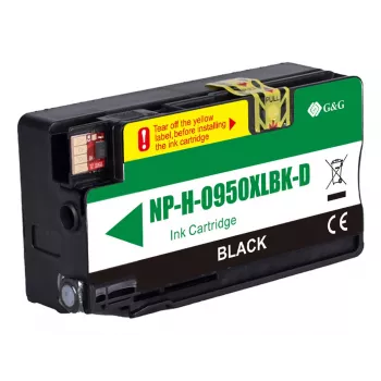 G&G Ninestar združljiva kartuša s črnilom HP 950XL, črna