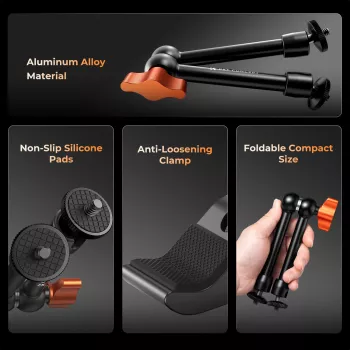 Magic Arm Super Clamp 1/4 3/8 spona 15-55mm držalo za telefon Kf31.131s2