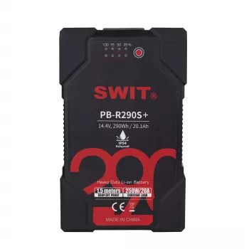 SWIT ELECTRONICS PB-R290S+ vodoodporna V-Mount Li-Ion baterija 290Wh