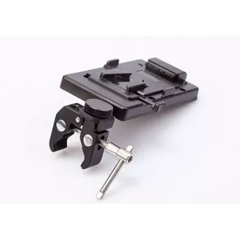 SWIT ELECTRONICS S-7200S V-Mount plošča za baterije s spono za pritrditev na stojalo 25-45mm D-Tap