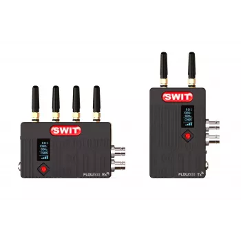 SWIT ELECTRONICS FLOW500 - Full-HD brezžični sistem za prenos videa s sprejemnikom in oddajnikom - 10,2 cm