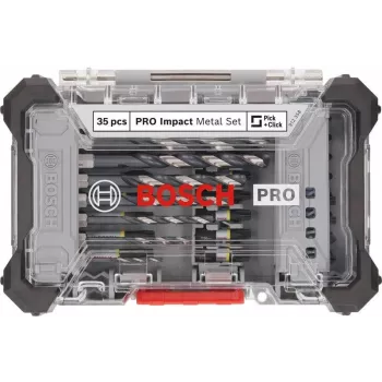 Bosch PRO komplet udarnih svedrov in nastavkov 35-delni (2608521U81)