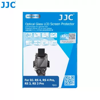JJC 4x kaljeni zaščitni zaslon za LCD gimbala DJI RS 3 / RS 3 Pro / RS 4 / RS 4 Pro