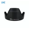 JJC senčilo objektiva za Canon EW-73B - cvetna oblika, bajonetni nastavek - črno
