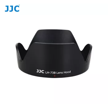 JJC senčilo objektiva za Canon EW-73B - cvetna oblika, bajonetni nastavek - črno