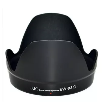 JJC senčilo objektiva za Canon EW-83G, cvetna oblika, črno
