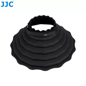 JJC LH-ARLII zložljivo gumijasto senčilo objektiva 73-88mm