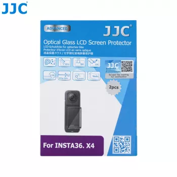 JJC 2x kaljeni zaščitni zaslon 9H za Insta360 X4 (GSP-X4K2)