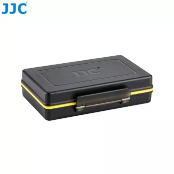 JJC trda torbica za shranjevanje za Insta360 X4/X3 – organizator za baterije in pomnilniške kartice (črna)