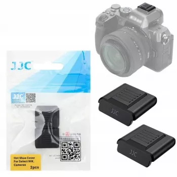 JJC 2x pokrov toplega čevlja za fotoaparate Nikon serije Z (Z5, Z50, Z6, Z7, Z8, Z9, Z30) - HC-NKZK2