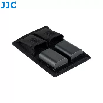 JJC BC-P2 škatla za shranjevanje baterij za Panasonic DMW-BLF19 / DMW-BLJ31