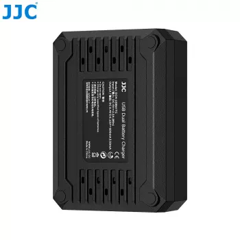 JJC dvojni USB polnilnik za 2x Nikon EN-EL15 EN-EL15a EN-EL15b EN-EL15c baterije